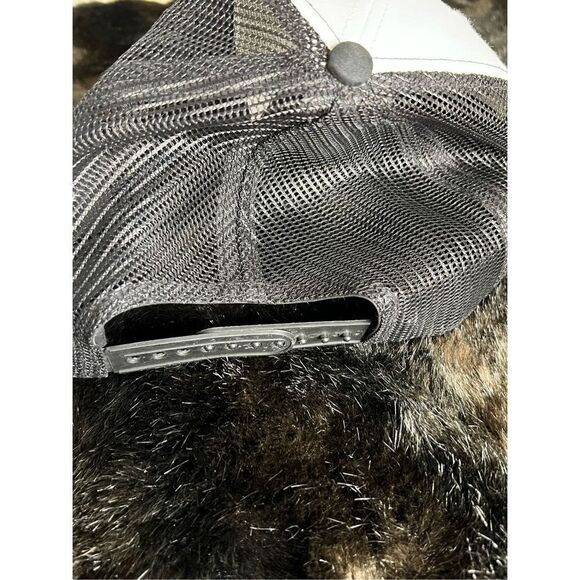 Black Rifle Coffee Company Hat Cap Mesh Trucker Snapback Black White Logo - Picture 3 of 4